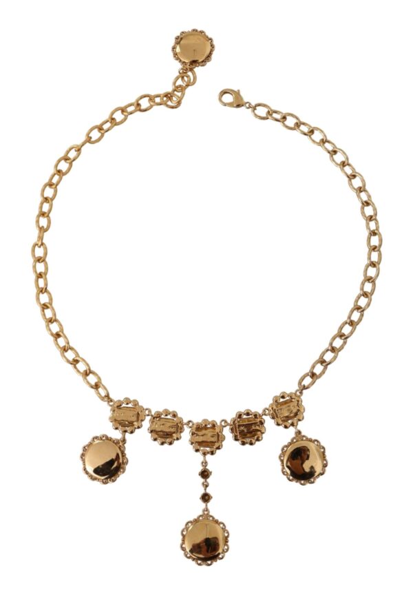 Dolce & Gabbana Elegant Timeless Statement Necklace – Image 4