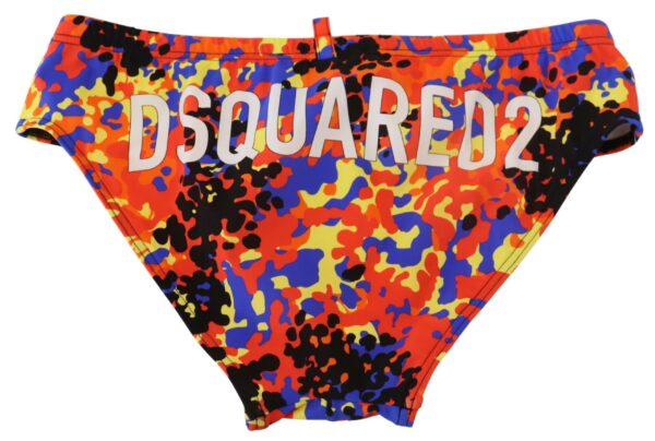 Dsquared² Exclusive Multicolor Swim Trunks – Image 3