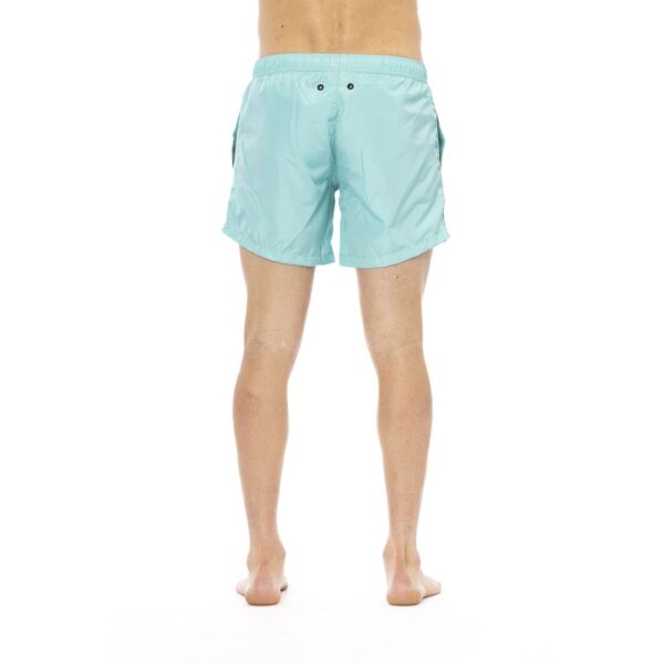 Bikkembergs Light Blue Polyester Men Swim Shorts – Image 3