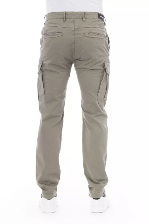 Baldinini Trend Beige Cotton Men Cargo Trouser – Image 3