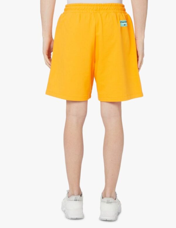 Pharmacy Industry Chic Orange Cotton Trousers with Logo Detail – Image 2