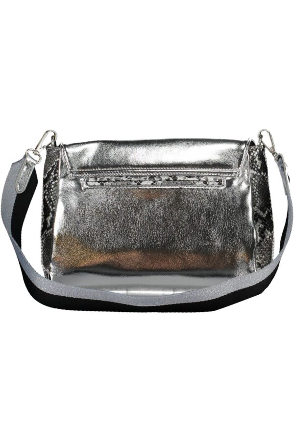 Desigual Silver Polyethylene Women Handbag – Image 2