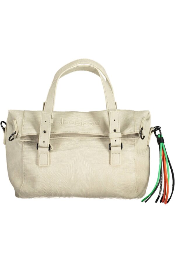 Desigual White Polyethylene Women Handbag