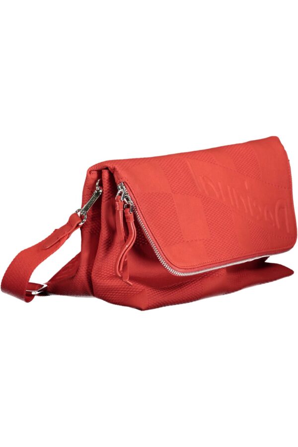 Desigual Red Polyethylene Women Handbag – Image 3