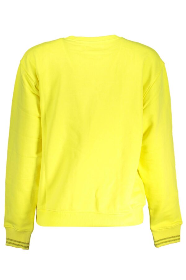 Desigual Yellow Cotton Women Sweater – Image 2