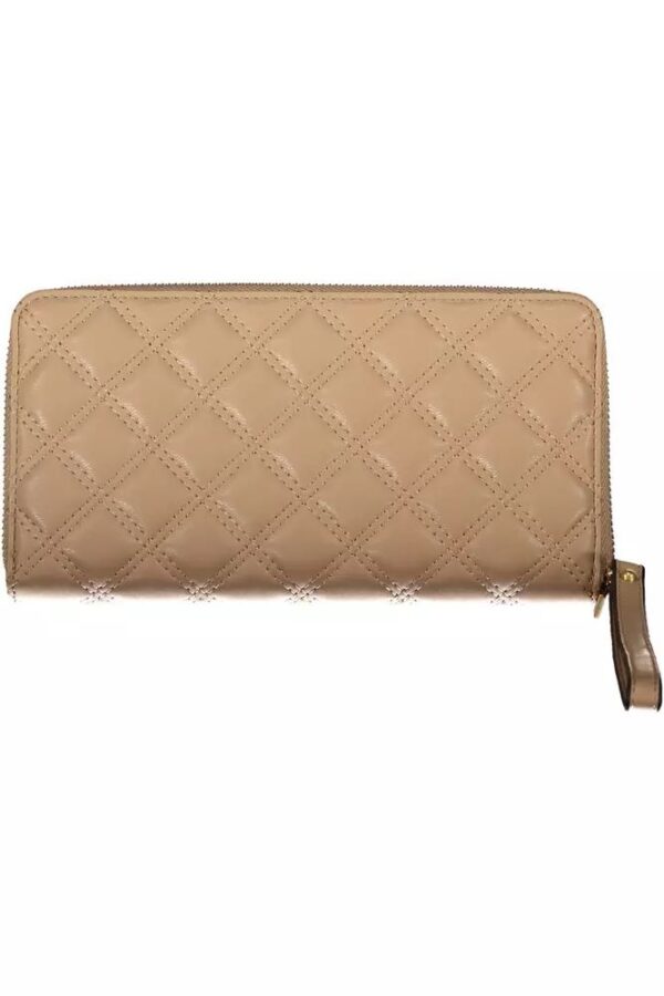 Guess Jeans Beige Polyethylene Women Wallet – Image 2