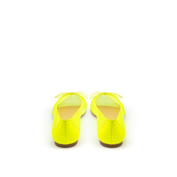 Christian Louboutin Sunshine Yellow Mesh Flat Elegance – Image 3