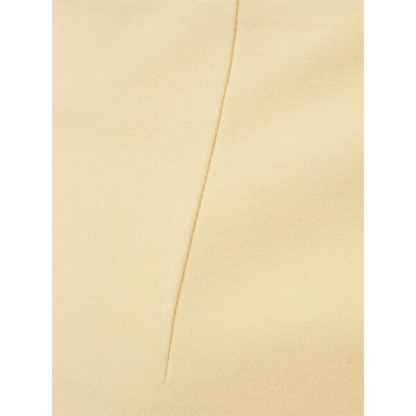 Lardini Elegant Yellow Viscose Skirt for Women – Image 3