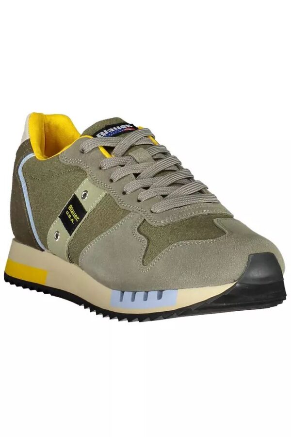 Blauer Green Leather Men Sneaker – Image 2