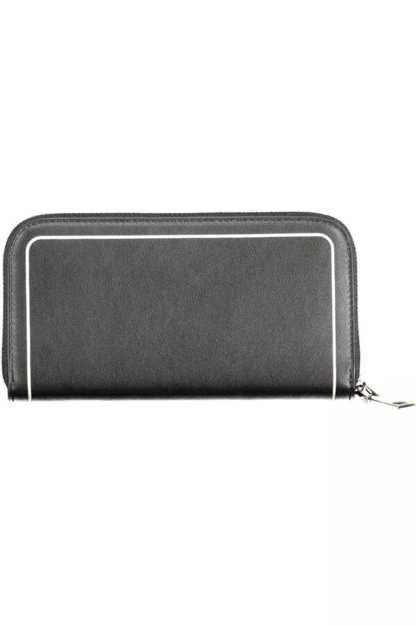 BYBLOS Black Polyethylene Women Wallet – Image 2