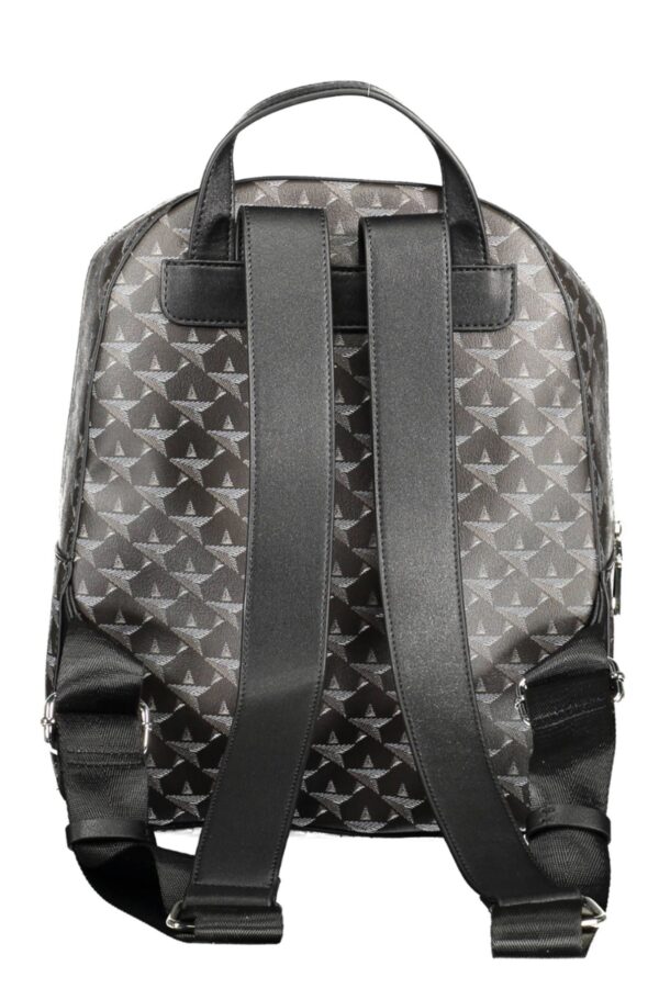 BYBLOS Black PVC Women Backpack – Image 2