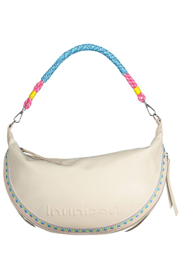 Desigual White Polyethylene Women Handbag