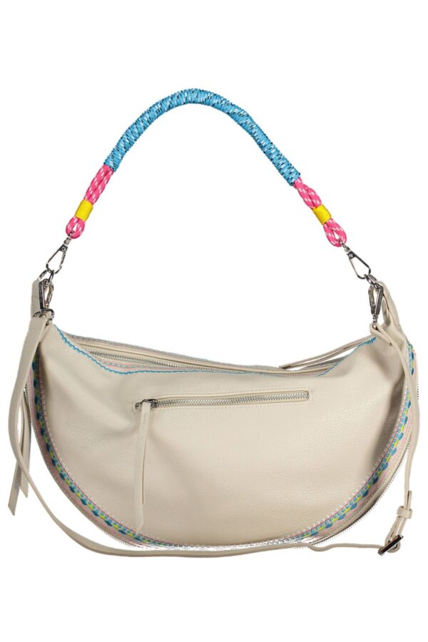 Desigual White Polyethylene Women Handbag – Image 2