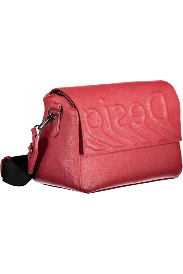 Desigual Red Polyethylene Women Handbag – Image 3