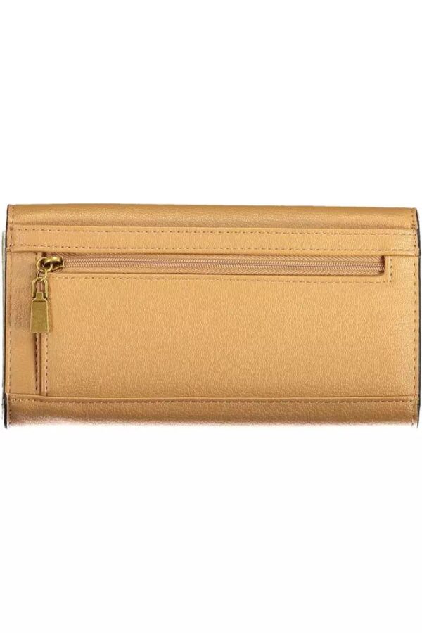 Guess Jeans Beige Polyethylene Women Wallet – Image 2