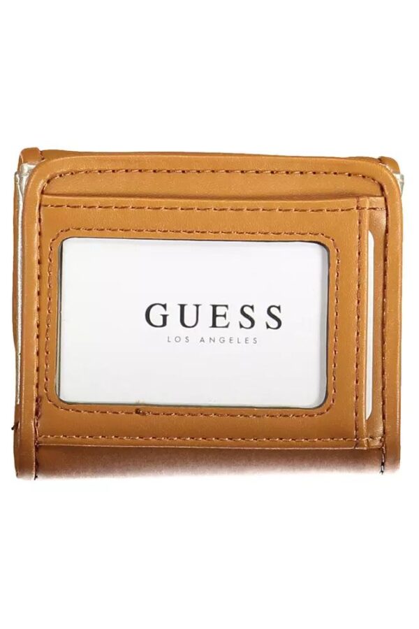 Guess Jeans Brown Polyethylene Women Wallet – Image 2