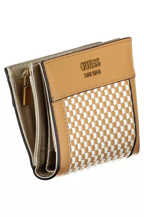 Guess Jeans Brown Polyethylene Women Wallet – Image 3