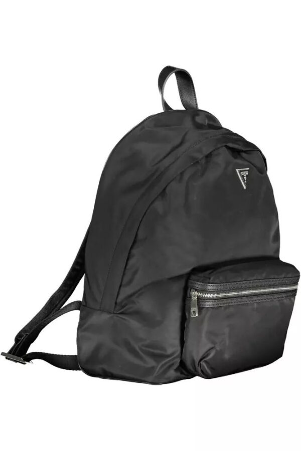 Guess Jeans Black Polyamide Men Backpack – Image 3