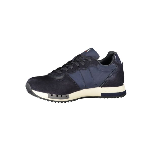 Blauer Contrast Lace-Up Sports Sneakers in Blue – Image 3