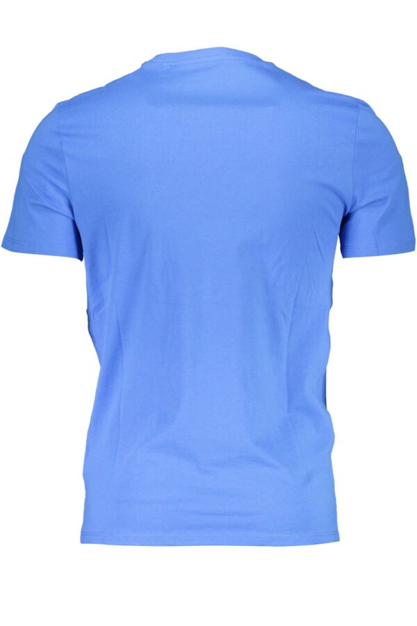 Guess Jeans Blue Cotton Men T-Shirt – Image 2