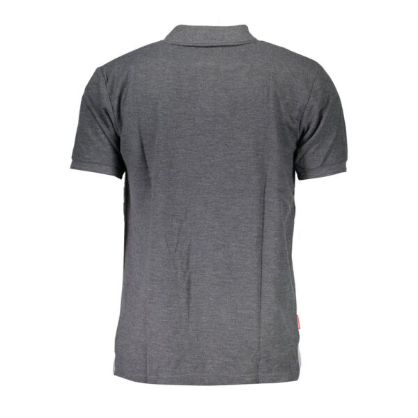 Slazenger Gray Cotton Polo Shirt – Image 2