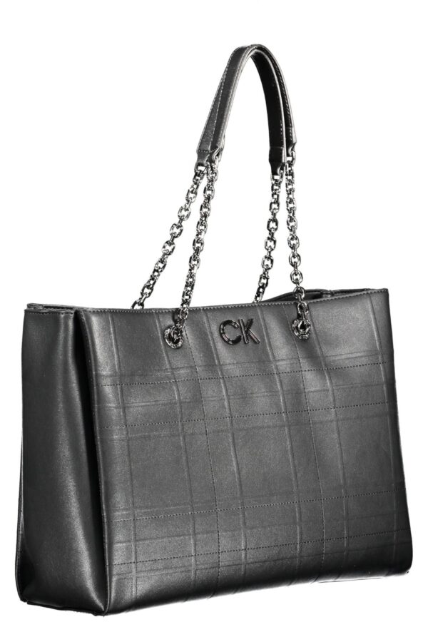 Calvin Klein Black Polyester Women Handbag – Image 3