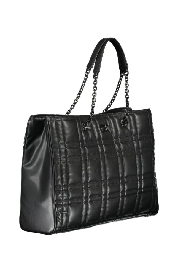 Calvin Klein Black Polyester Women Handbag – Image 3