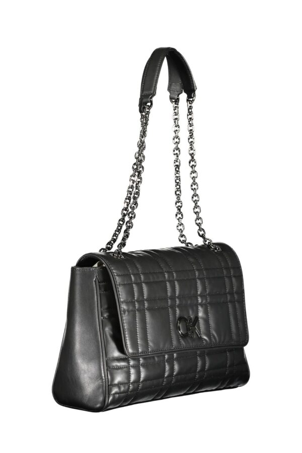 Calvin Klein Black Polyester Women Handbag – Image 3