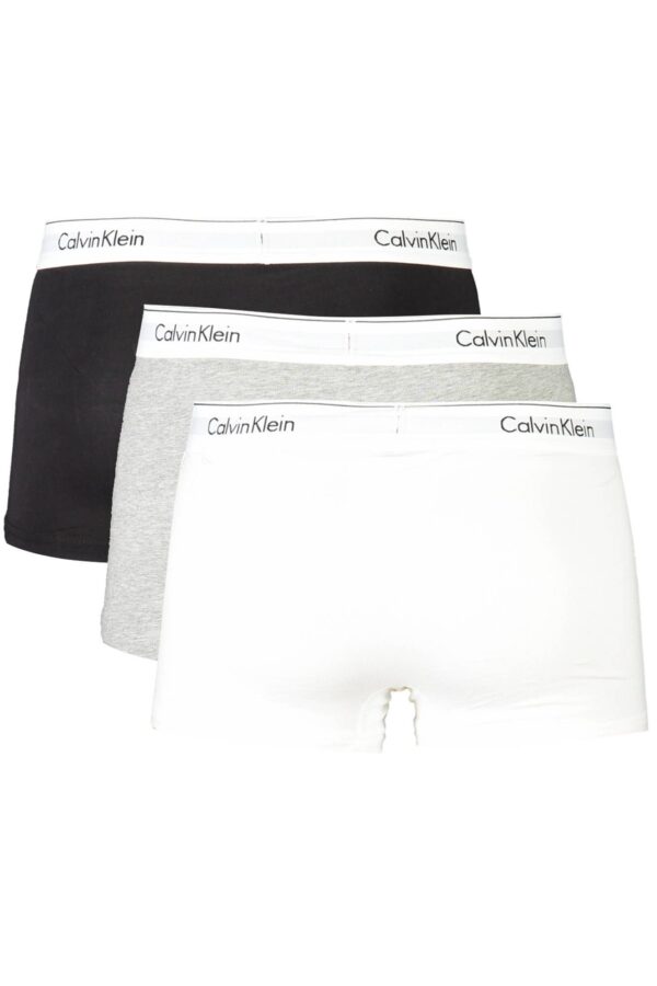 Calvin Klein Gray Cotton Men Trunk – Image 2