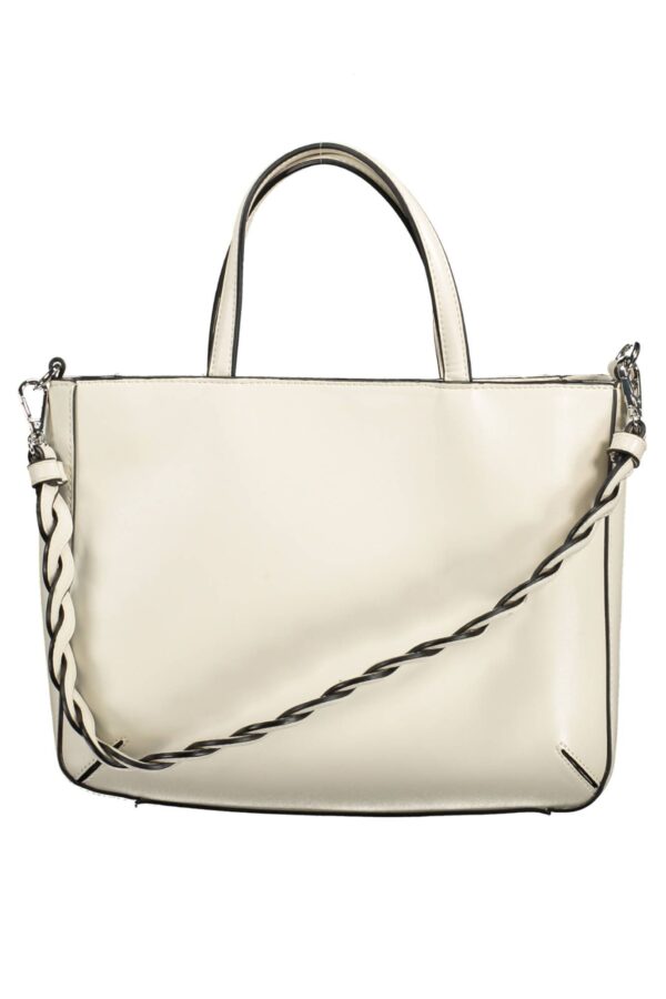 BYBLOS White PVC Women Handbag – Image 2