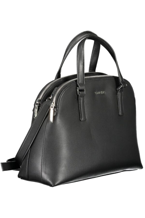 Calvin Klein Black Polyester Women Handbag – Image 3