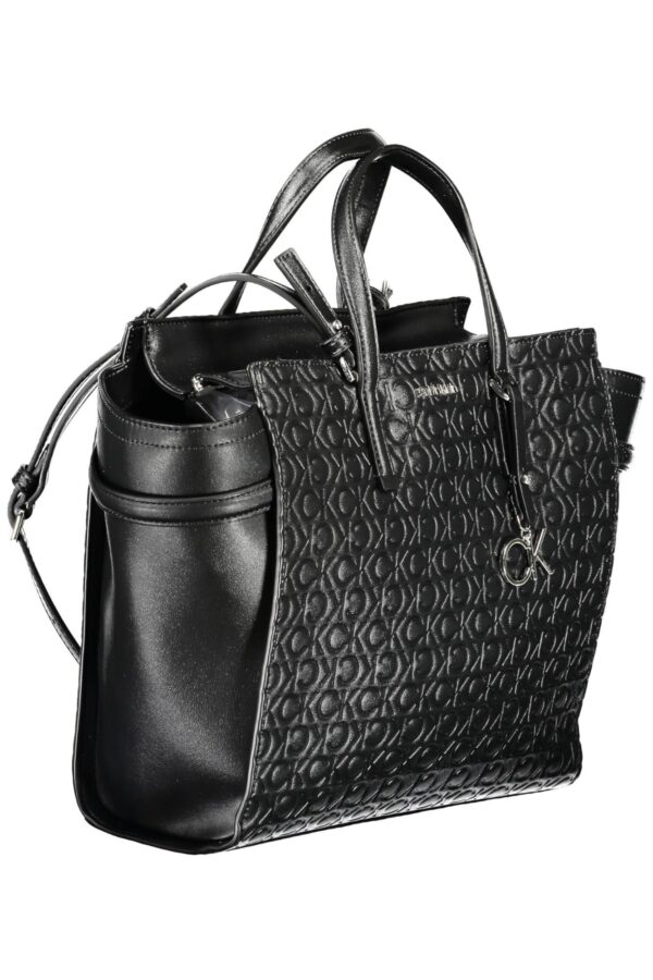 Calvin Klein Black Polyester Women Handbag – Image 3