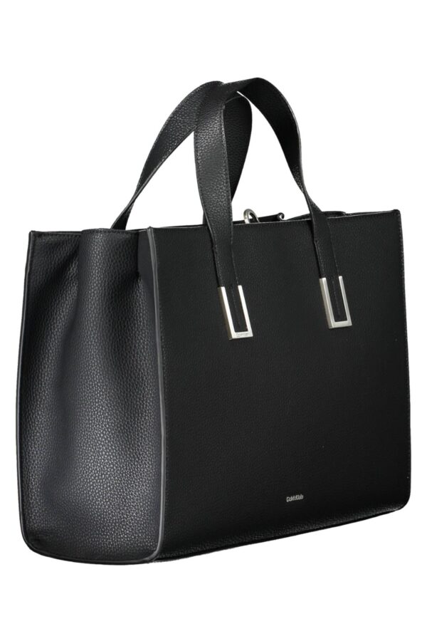 Calvin Klein Black Polyester Women Handbag – Image 3