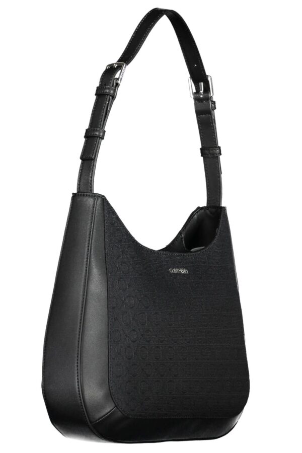 Calvin Klein Black Polyester Women Handbag – Image 3