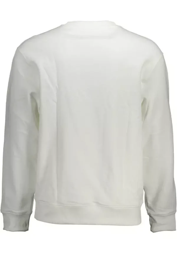 Calvin Klein White Cotton Men Sweater – Image 2