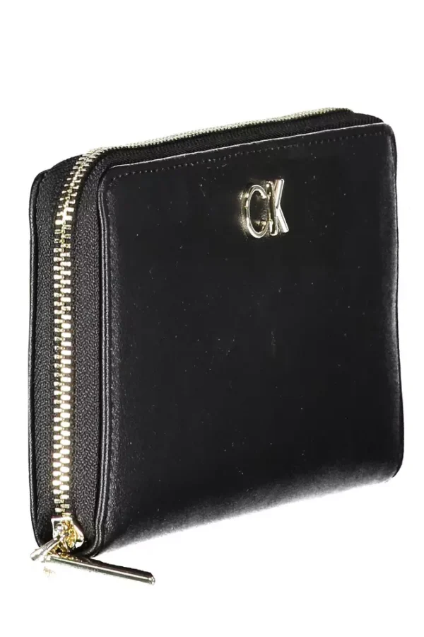 Calvin Klein Black Polyethylene Women Wallet – Image 3