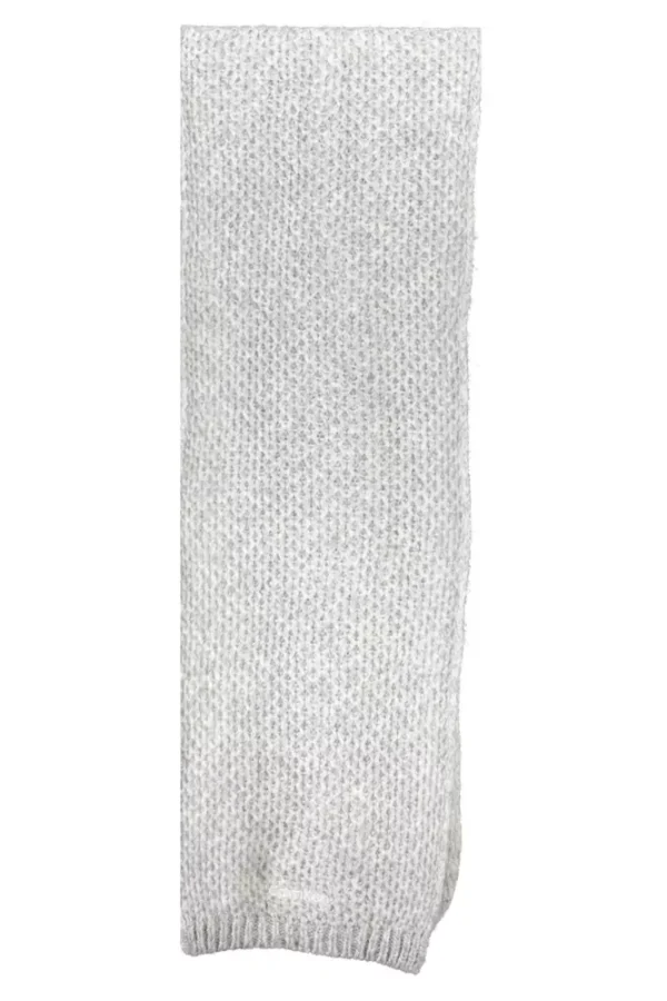 Calvin Klein Gray Alpaca Women Scarf – Image 3