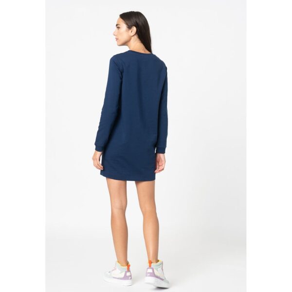 Love Moschino Blue Cotton Women Dress – Image 2