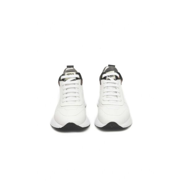 Cerruti 1881 White Leather Women Sneaker – Image 2