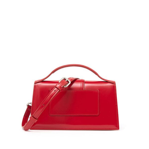 Jacquemus Red Leather Shoulder Bag – Image 2