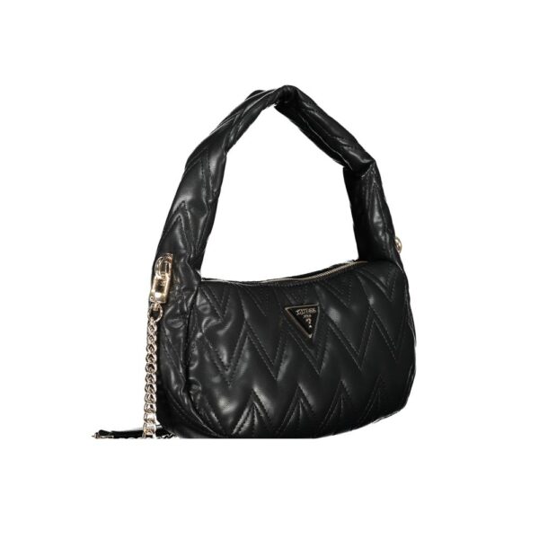 Guess Jeans Black Cotton Handbag – Image 3