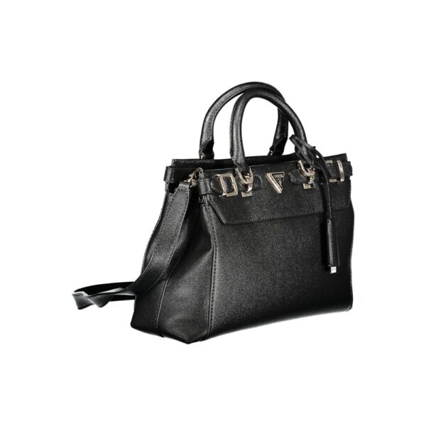 Guess Jeans Black Polyethylene Handbag – Image 3