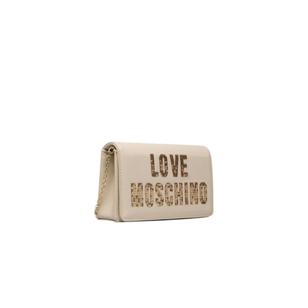 Love Moschino Beige Polyethylene Women Crossbody Bag – Image 2