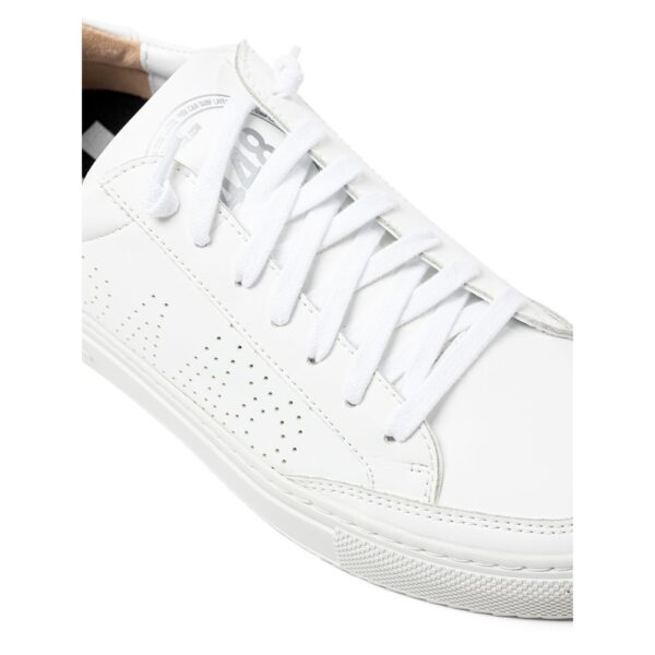 P448 White Leather Sneaker – Image 4