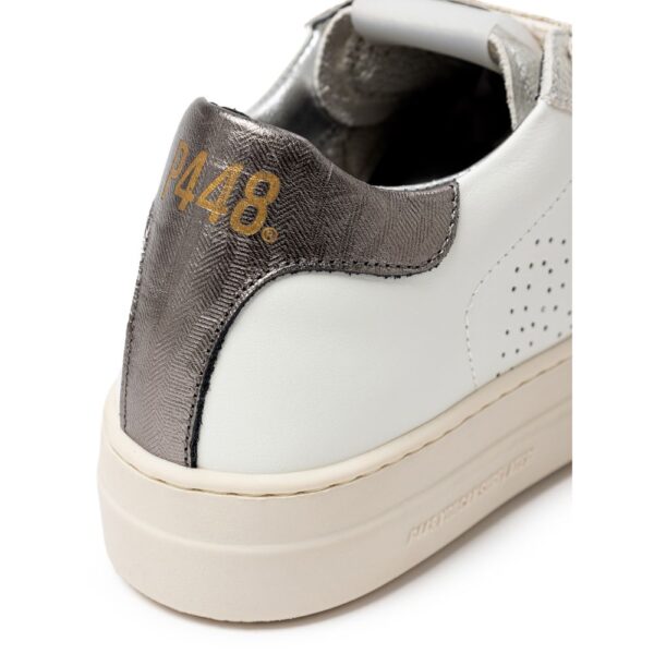 P448 White Leather Sneaker – Image 5