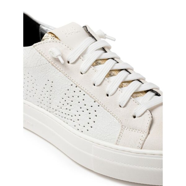 P448 White Leather Sneaker – Image 4