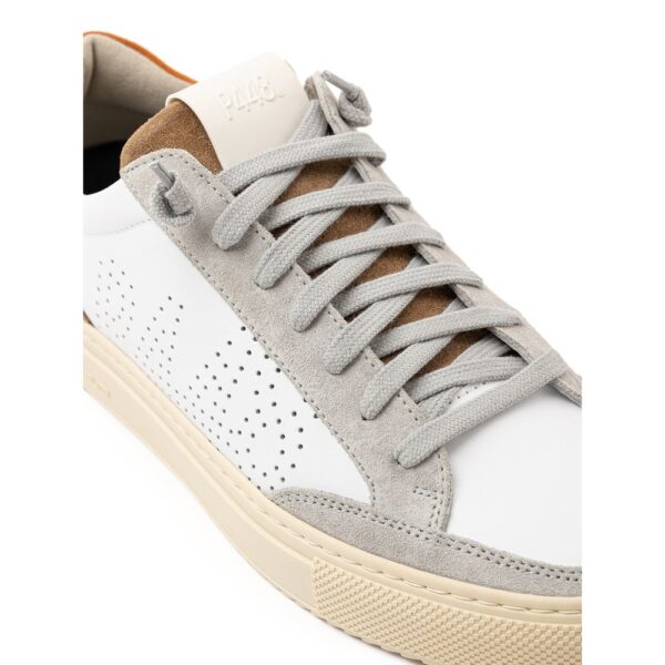 P448 White Leather Sneaker – Image 4