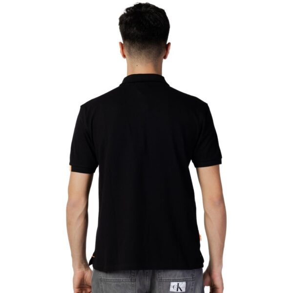 Suns Black Cotton Polo Shirt – Image 2