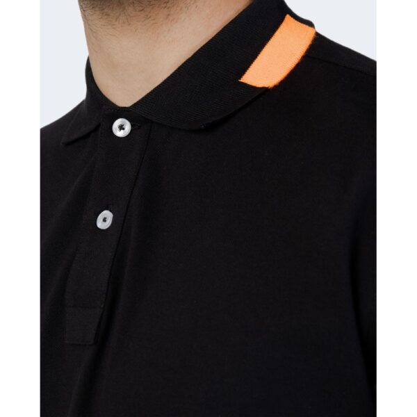 Suns Black Cotton Polo Shirt – Image 3