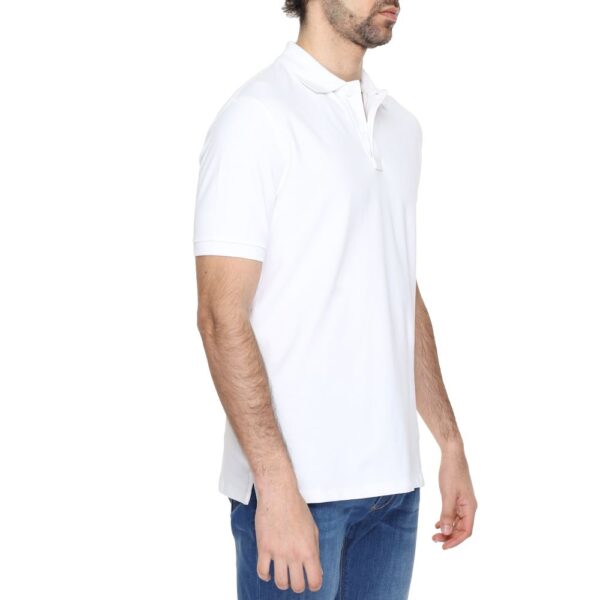 Suns White Cotton Polo Shirt – Image 3